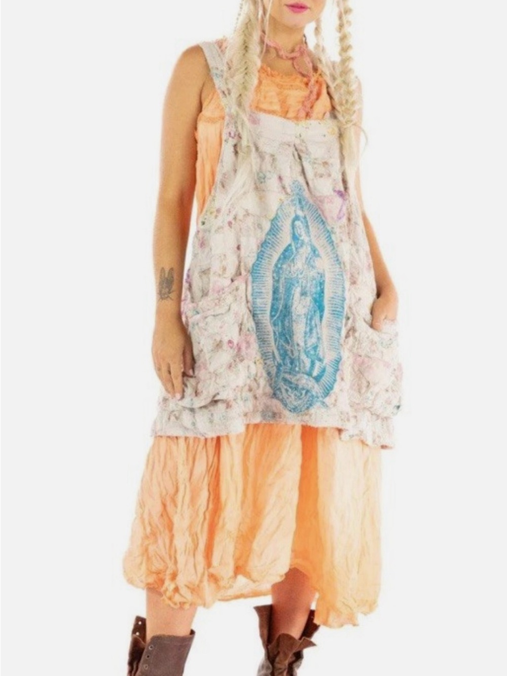 Magnolia Pearl Guadalupe apron